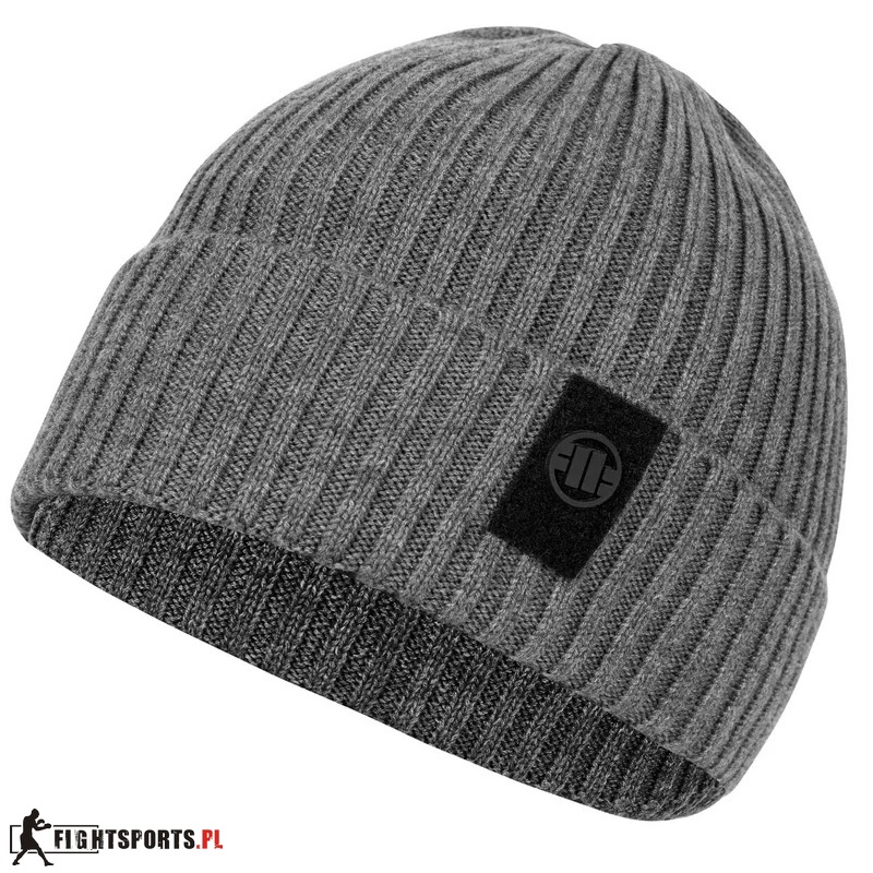 PIT BULL CZAPKA ZIMOWA VELCRO GRAPHITE