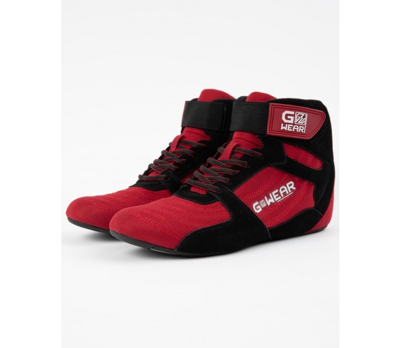 GORILLA WEAR BUTY HIGH TOPS PRO BLACK/RED