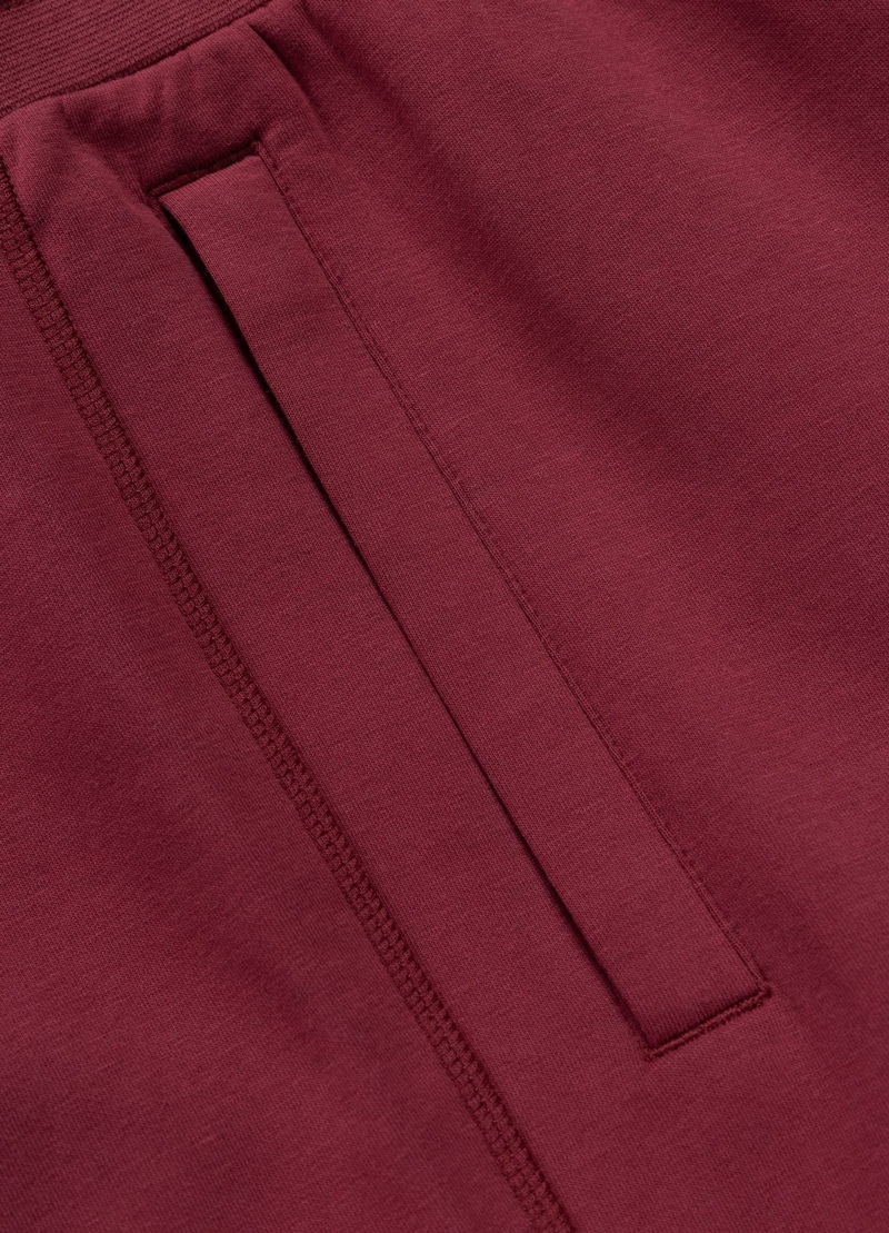 PIT BULL SPODNIE DRESOWE SAMPSON BURGUNDY