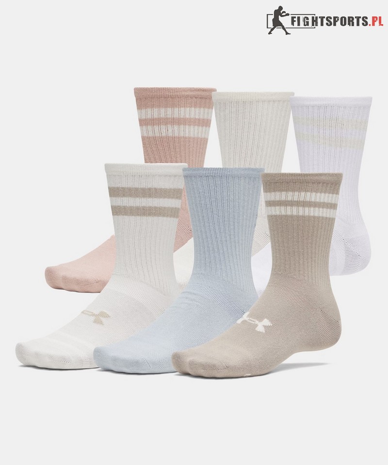 UNDER ARMOUR SKARPETKI ESSENTIAL 6 PACK 204