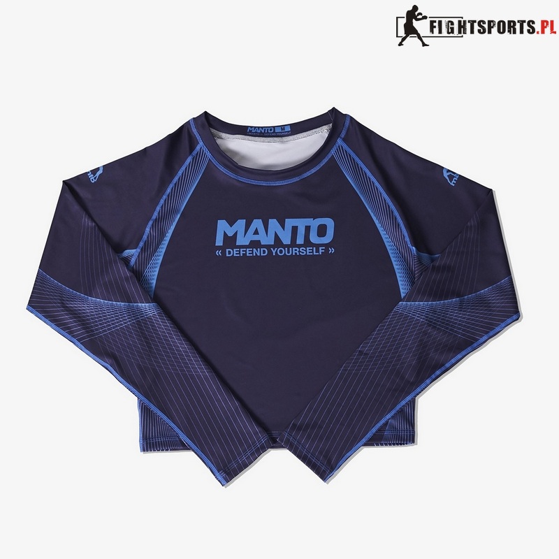 MANTO LONGSLEEVE RASHGUARD DEFEND NAVY