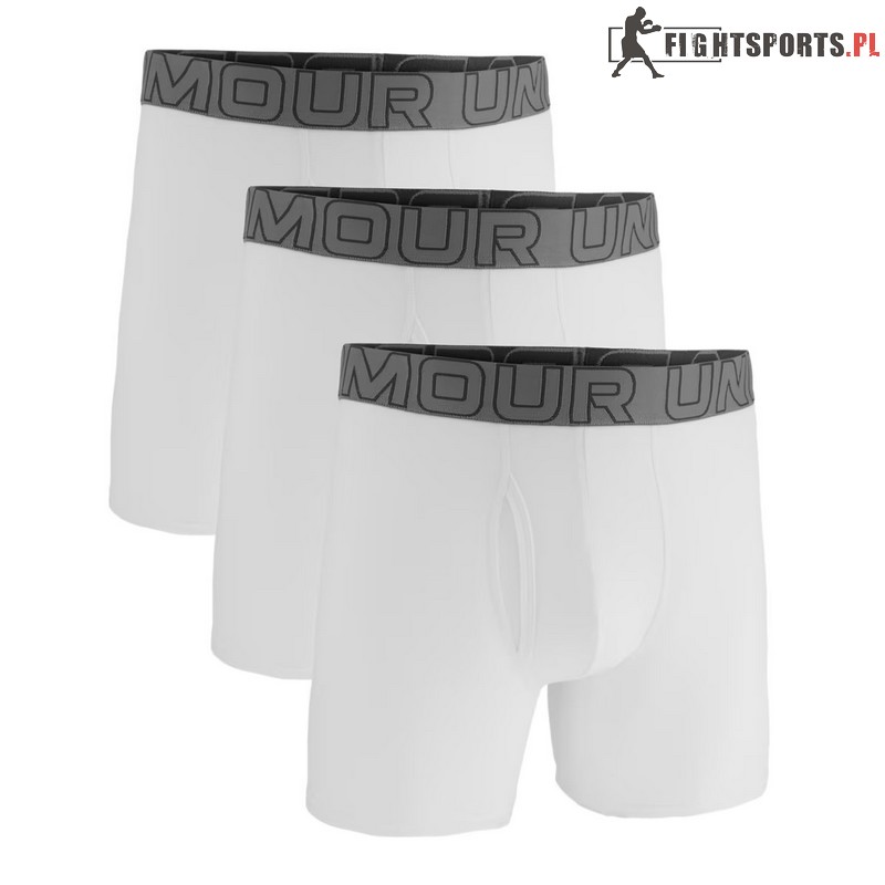UNDER ARMOUR BOKSERKI PERFORMANCE COTTON 6IN 3 PACK 100