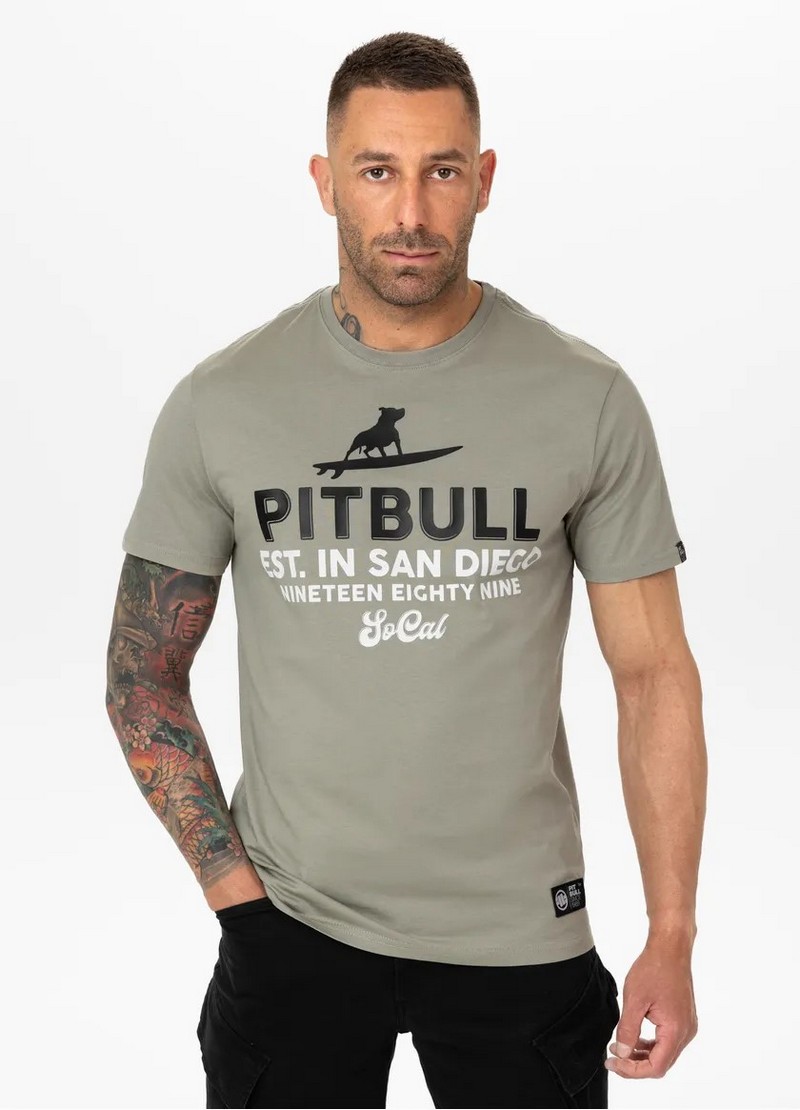PIT BULL KOSZULKA SURFING DOG