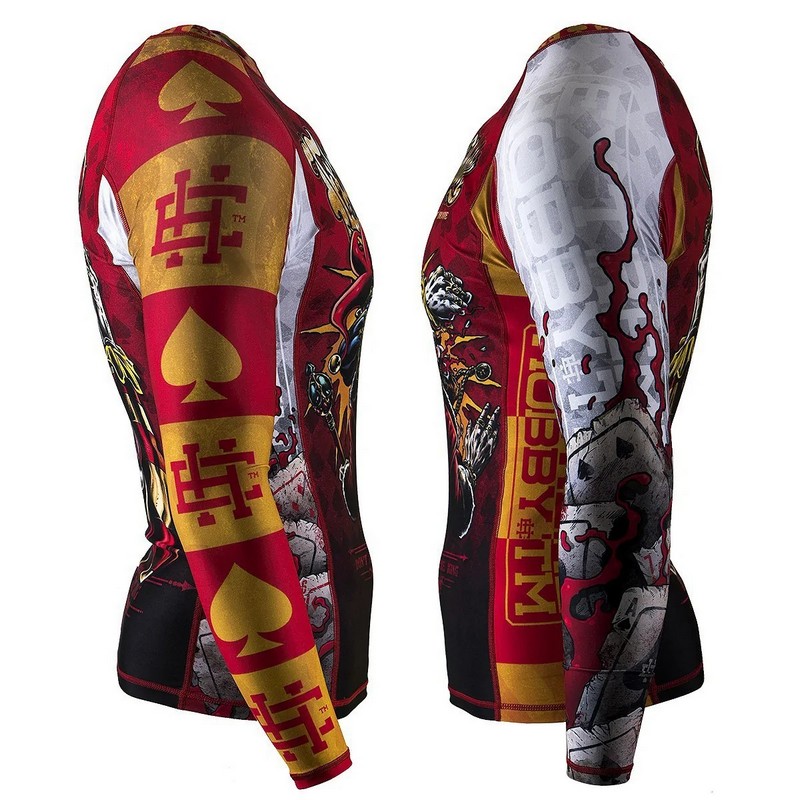EXTREME HOBBY LONGSLEEVE RASHGUARD KILLER CARDS 2