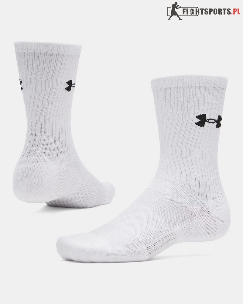 UNDER ARMOUR SKARPETKI PERFORMANCE COTTON CREW 100