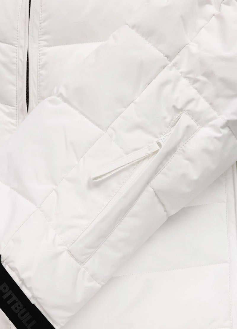 PIT BULL KURTKA CRESTLINE OFF WHITE