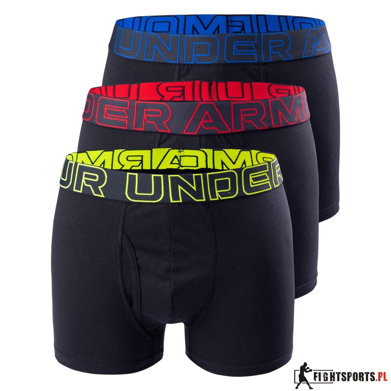 UNDER ARMOUR BOKSERKI PERFORMANCE COTTON 3IN 3 PACK 004
