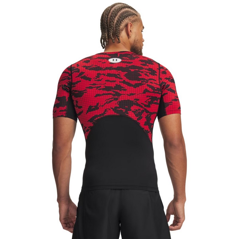 UNDER ARMOUR KOSZULKA HeatGear Compression Printed 002
