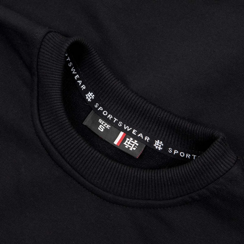 EXTREME HOBBY BLUZA CREWNECK HASHTAG 23 BLACK