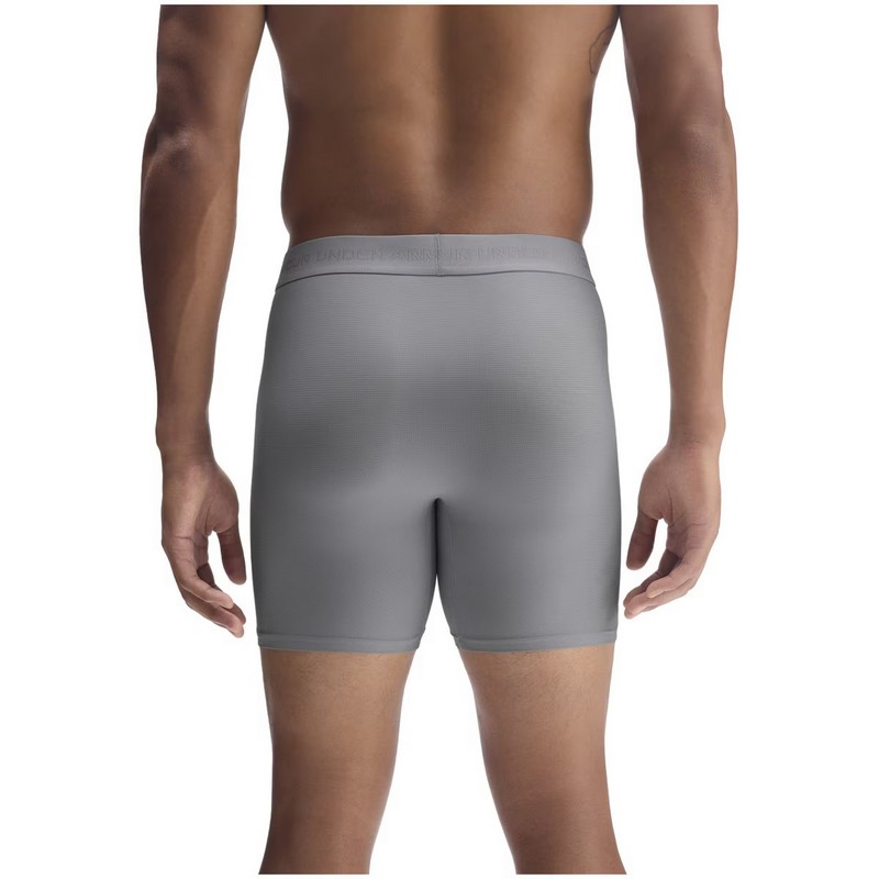 UNDER ARMOUR BOKSERKI PERFORMANCE TECH MESH 6IN 3 PACK 011