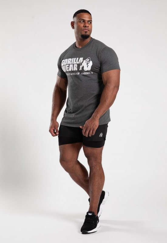 GORILLA WEAR KOSZULKA CLASSIC DARK GRAY