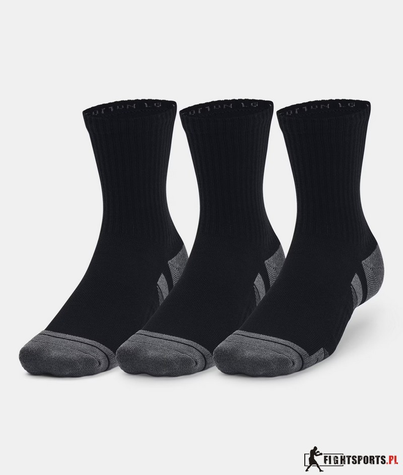 UNDER ARMOUR SKARPETKI PERFORMANCE COTTON MID CREW 001