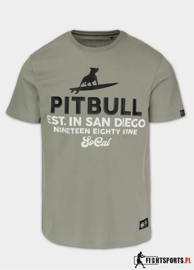 PIT BULL KOSZULKA SURFING DOG