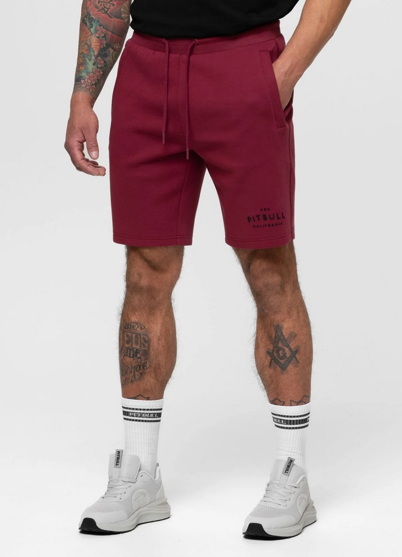PIT BUL SZORTY SAMPSON BURGUNDY
