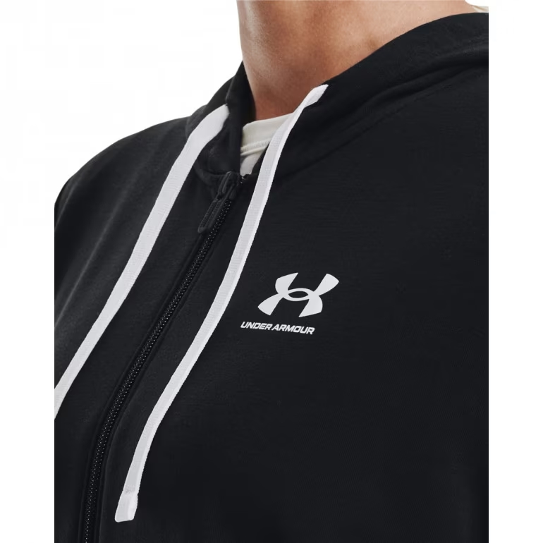 UNDER ARMOUR BLUZA Z KAPTUREM RIVAL TERRY BLACK