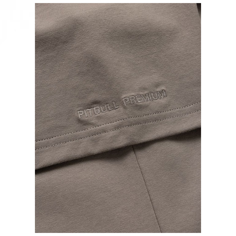 PIT BULL KOSZULKA SLIM FIT USA CAL TAUPE