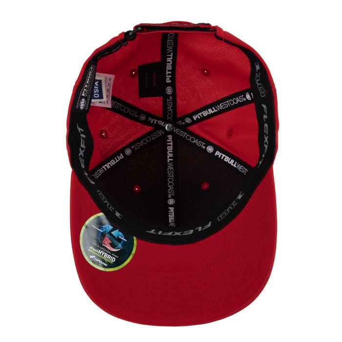 PIT BULL CZAPKA Z DASZKIEM SNAPBACK CLASSIC SEASCAPE RED