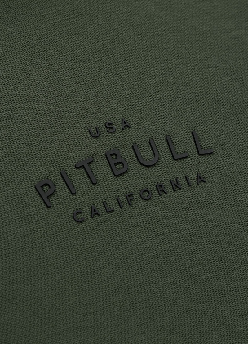 PIT BULL BLUZA ROZPINANA Z KAPTUREM SAMPSON OLD GREEN