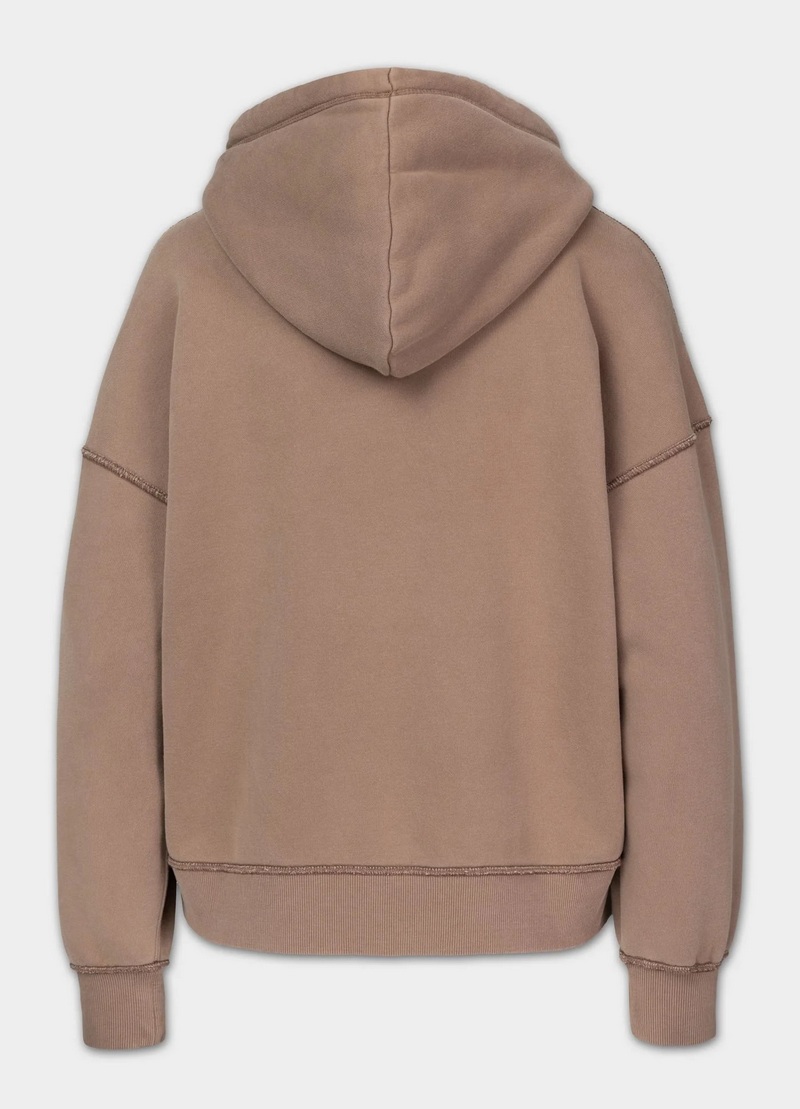 PIT BULL BLUZA WASHED LOVIA CHOCOLATE MOUSSE