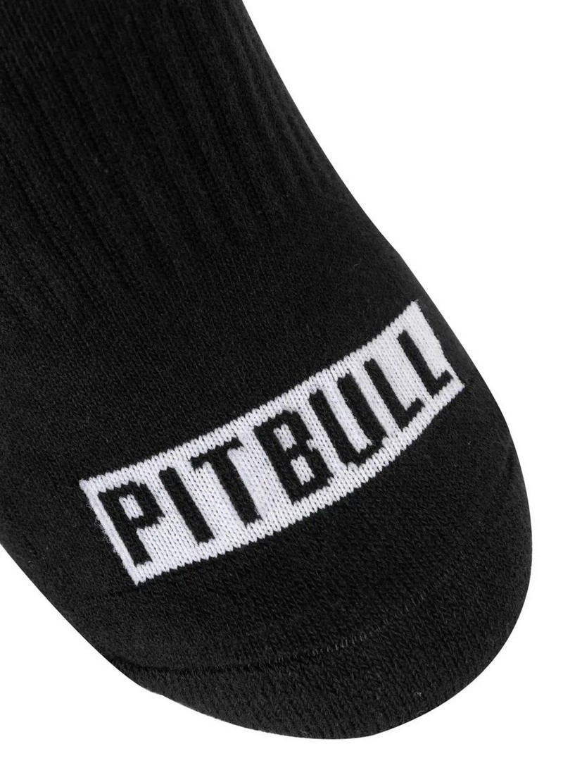 PIT BULL SKARPETKI HIGH ANKLE THICK BLACK