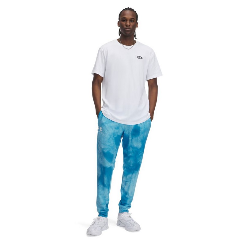 UNDER ARMOUR SPODNIE DRESOWE RIVAL TERRY AOP 452
