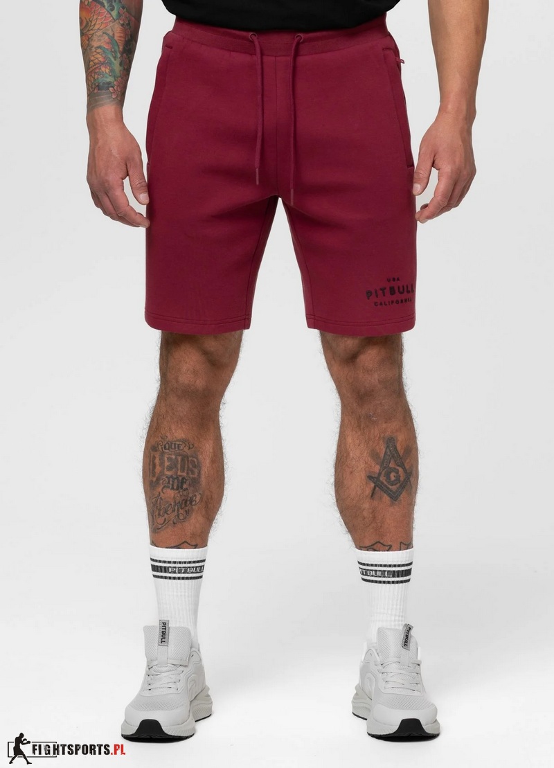 PIT BUL SZORTY SAMPSON BURGUNDY