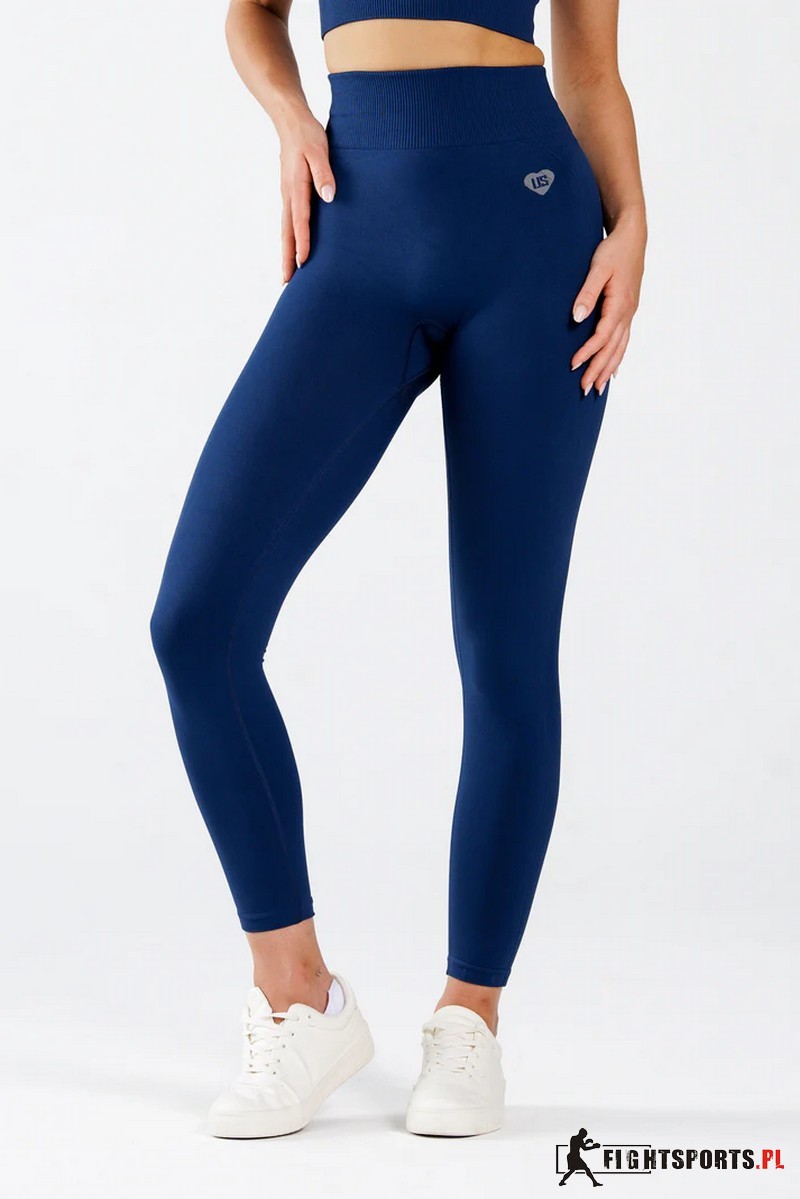 MAKE US STRONG LEGGINSY FLORENCE NAVY