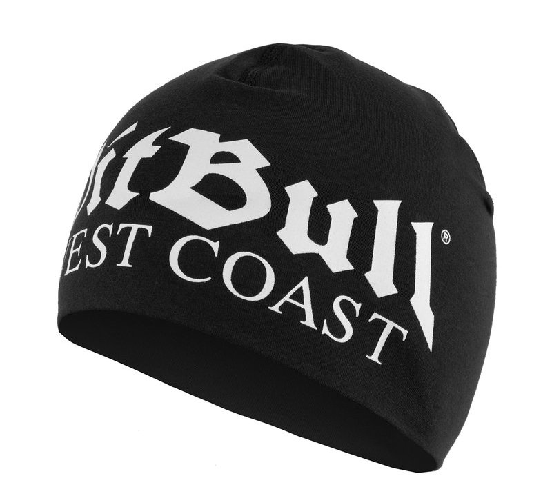 PIT BULL CZAPKA CIENKA OLD LOGO BLACK/WHITE