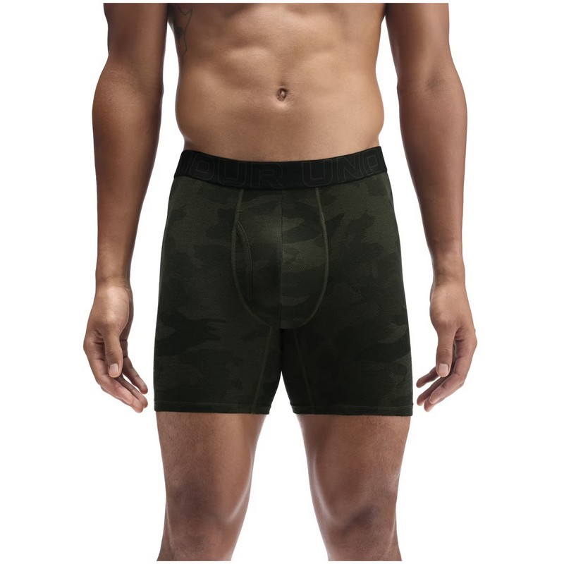 UNDER ARMOUR BOKSERKI PERFORMANCE COTTON NOVELTY 6IN 3 PACK