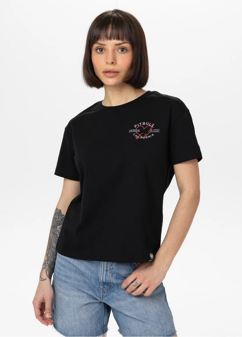 PIT BULL KOZULKA HEART BLACK