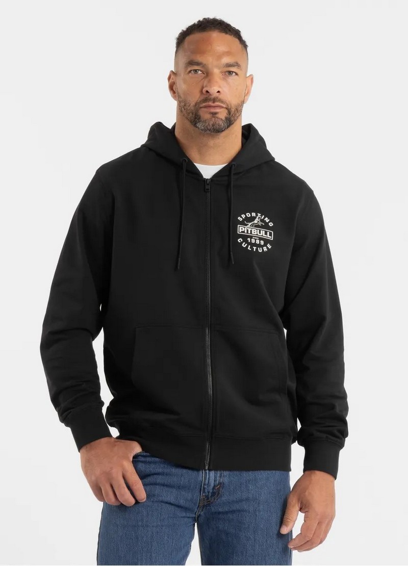PIT BULL BLUZA ROZPINANA Z KAPTUREM PHYSICAL CULTURE BLACK