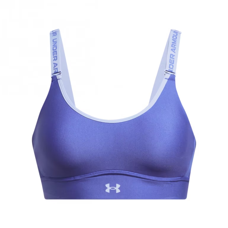 UNDER ARMOUR BIUSTONOSZ SPORTOWY INFINITY MID 2.0 FIOLET