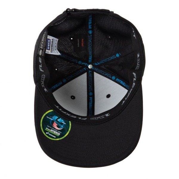 PIT BULL CZAPKA Z DASZKIEM SNAPBACK CLASSIC SEASCAPE PRINT BLUE