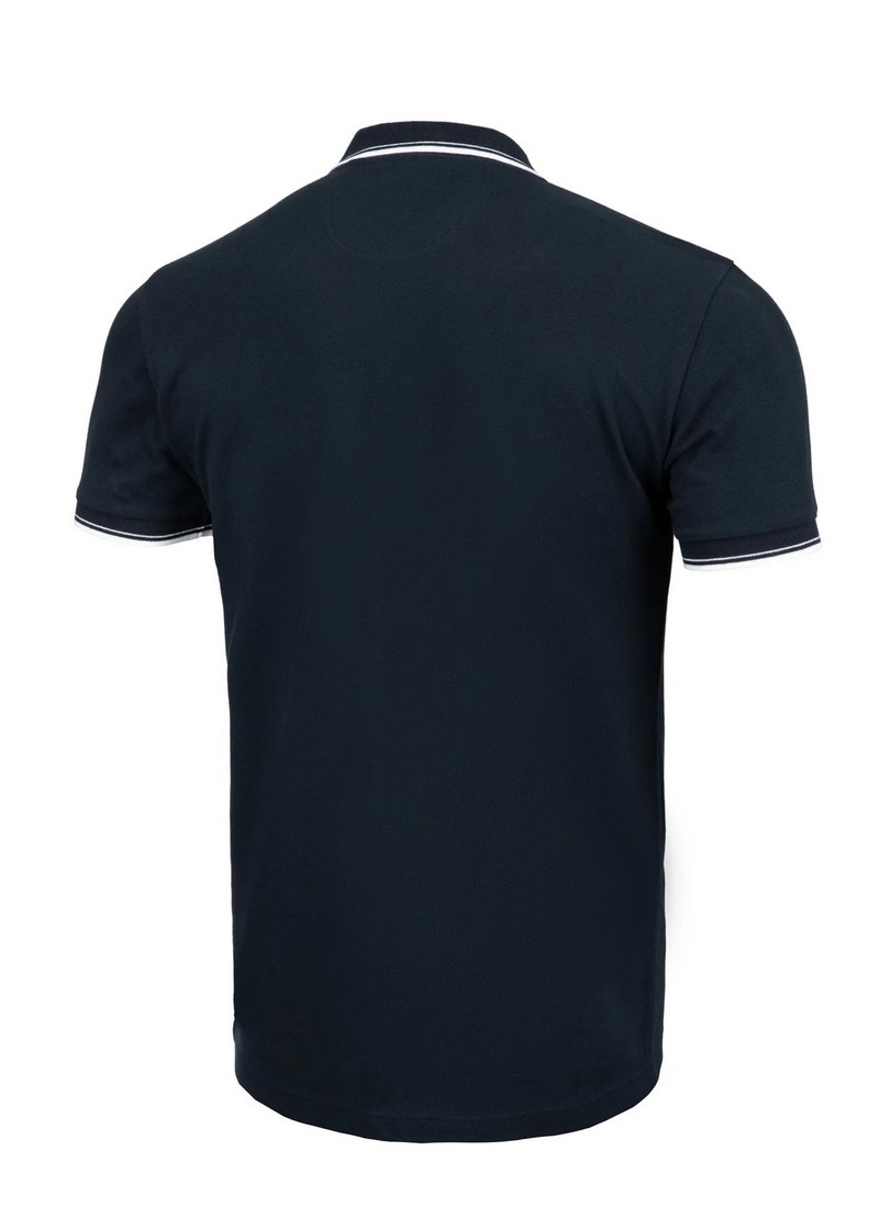 PIT BULL KOSZULKA POLO STRIPES DARK NAVY
