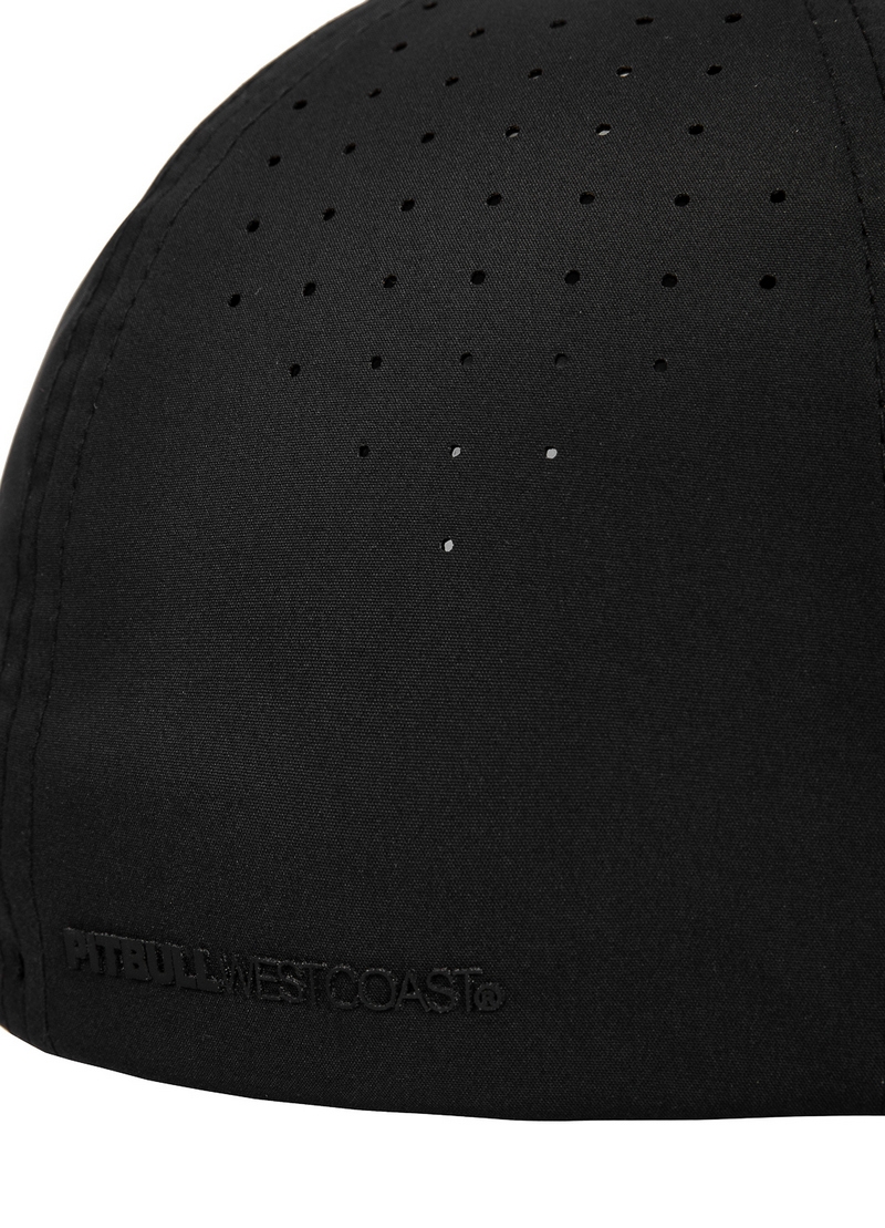 PIT BULL CZAPKA Z DASZKIEM FULL CAP PERFORATED LOGO BLACK