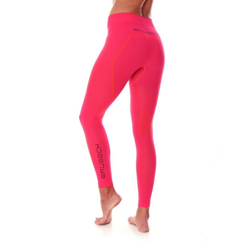 BRUBECK SPODNIE THERMO LE11870 malina