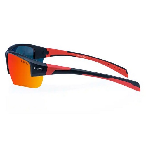 OPC OKULARY PRZECIWSŁONECZNE SAN SALVO BLACK RED REVO