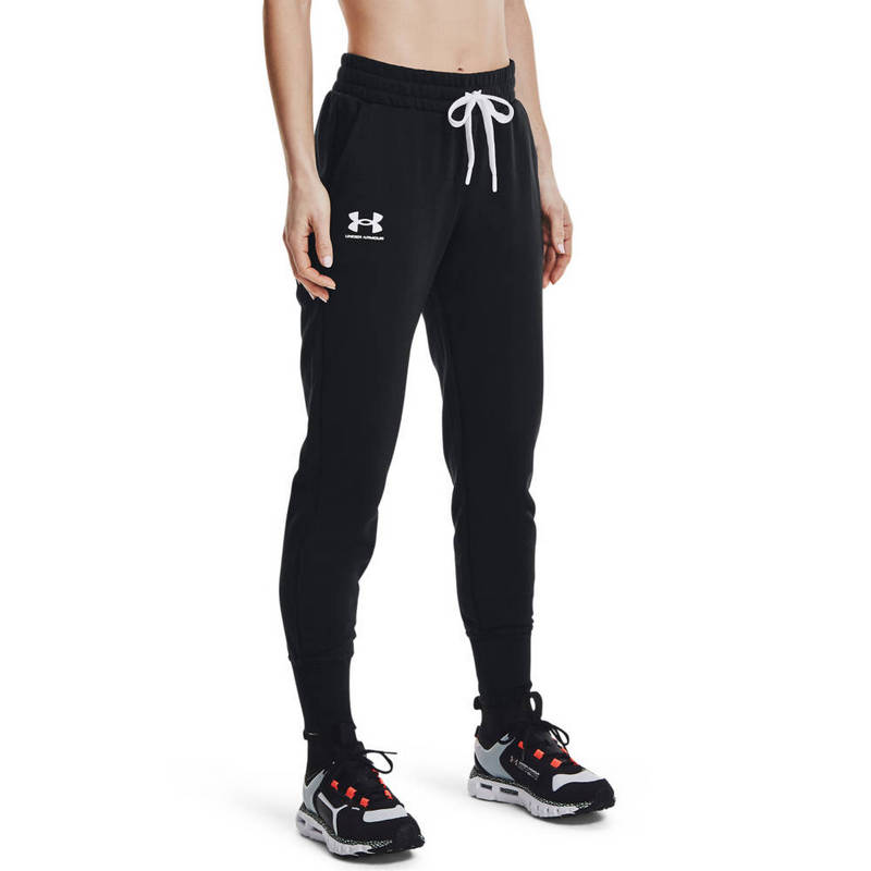 UNDER ARMOUR SPODNIE DRESOWE RIVAL FLEECE 001