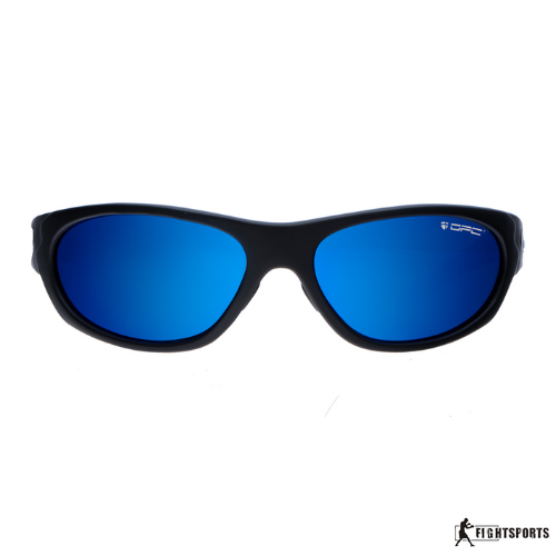 OPC OKULARY PRZECIWSŁONECZNE MILITARY MARINES MATT BLACK BLUE REVO