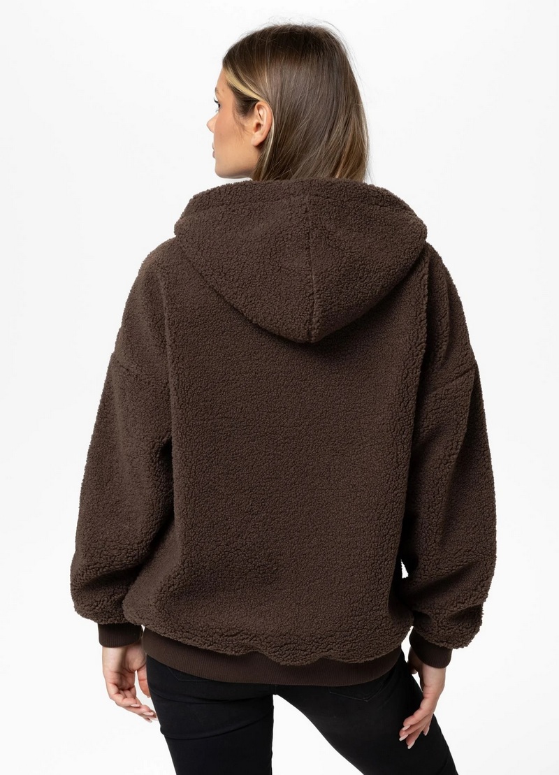 PIT BULL BLUZA ROZPINANA DAISY DARK CHOCOLATE