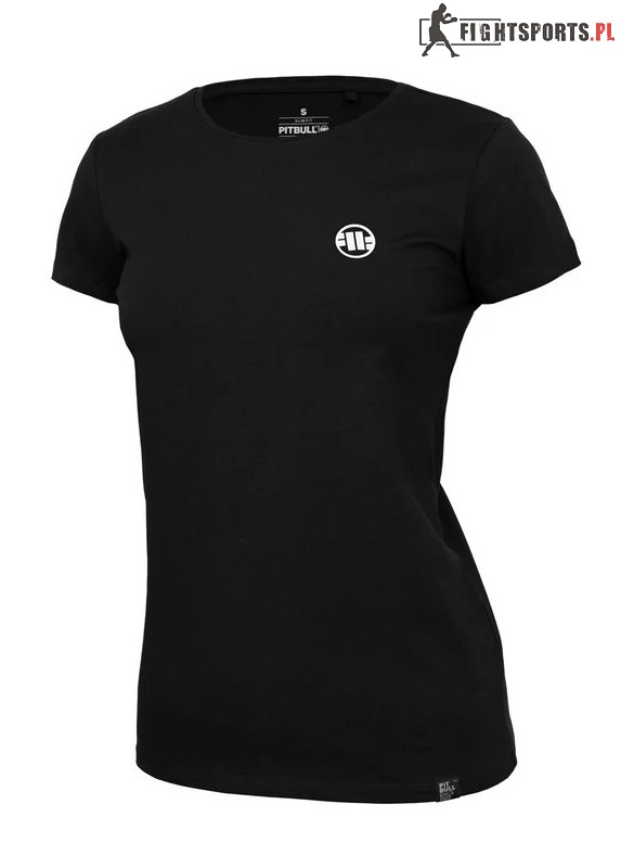 PIT BULL KOSZULKA DAMSKA SMALL LOGO BLACK