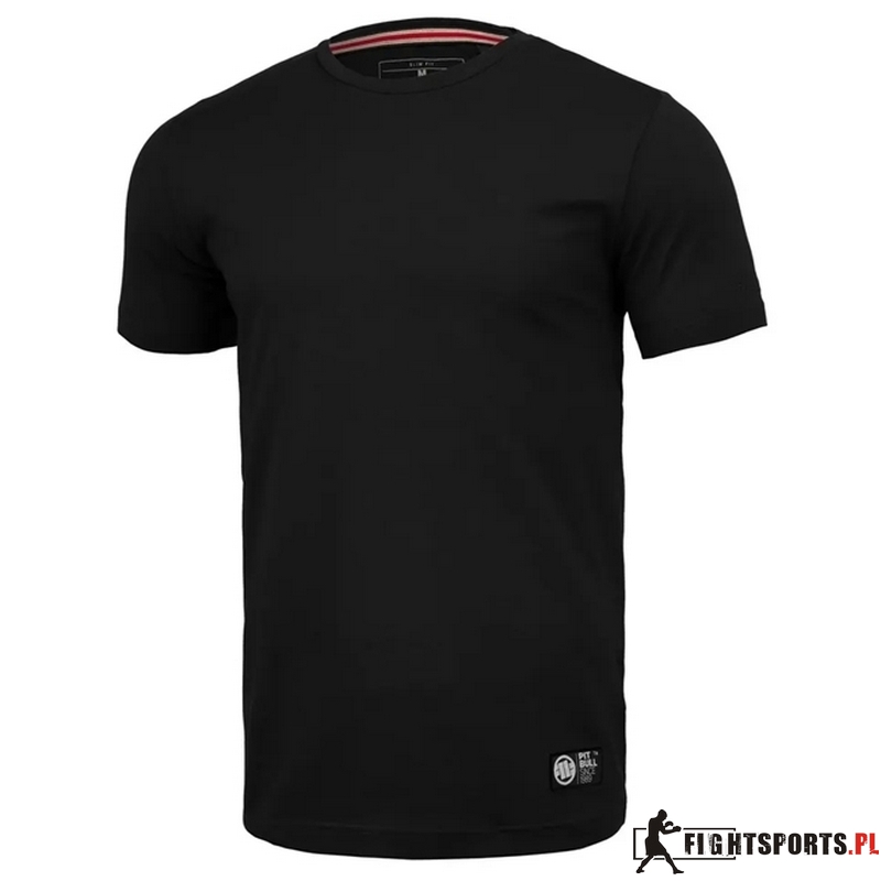 PIT BULL KOSZULKA NO LOGO SLIM FIT BLACK
