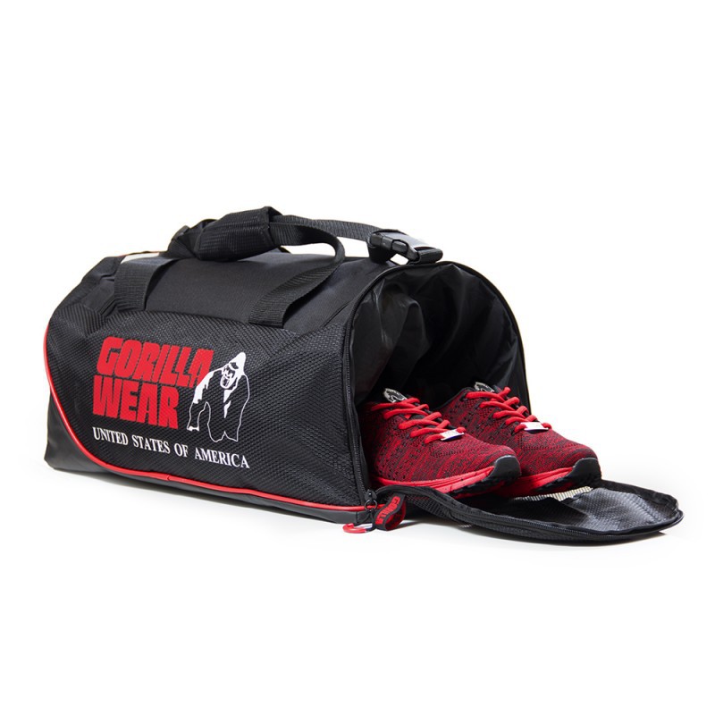 GORILLA WEAR TORBA JEROME BLACK/RED