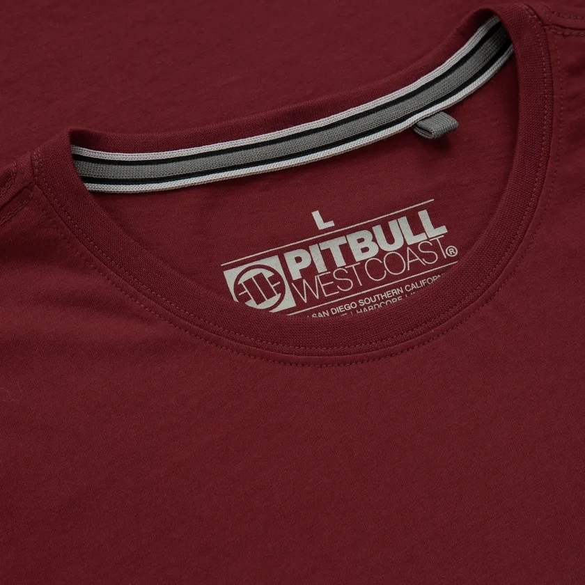 PIT BULL KOSZULKA HILLTOP BURGUNDY