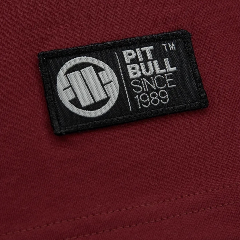 PIT BULL KOSZULKA HILLTOP BURGUNDY