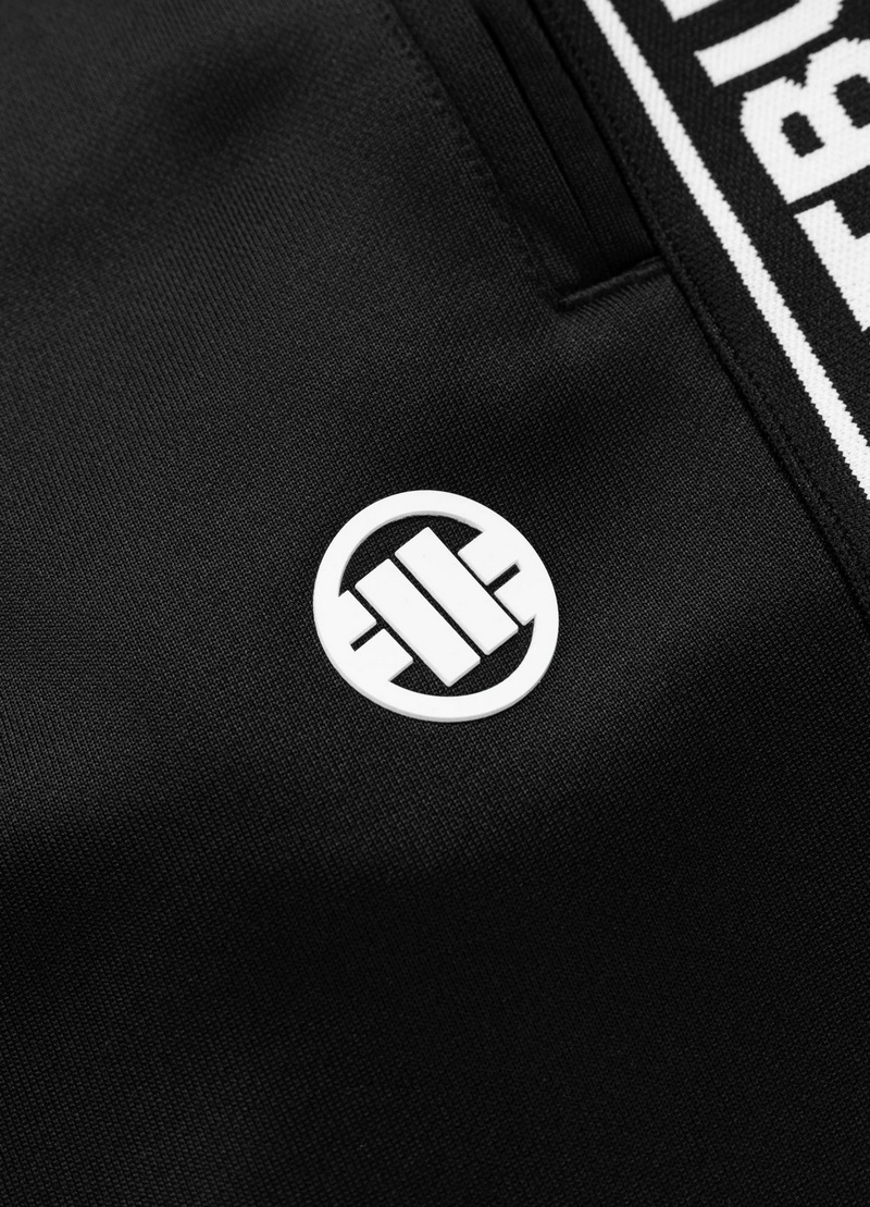 PIT BULL SPODNIE DRESOWE TAPE LOGO BLACK