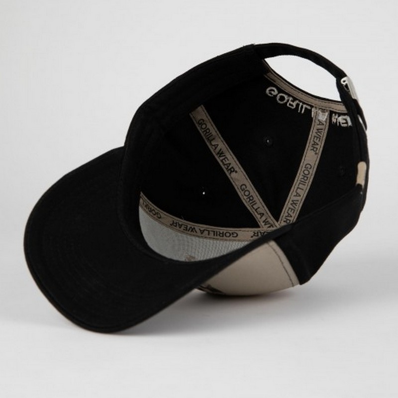 GORILLA WEAR CZAPKA Z DASZKIEM BUCKLEY BLACK/BEIGE