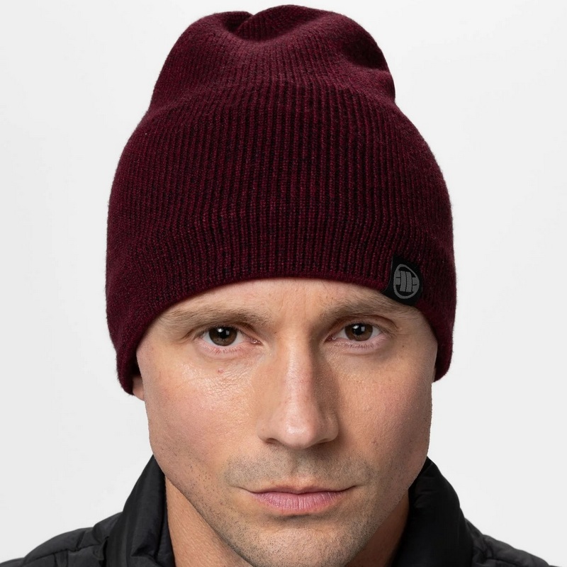 PIT BULL CZAPKA HANSEL DARK BURGUNDY