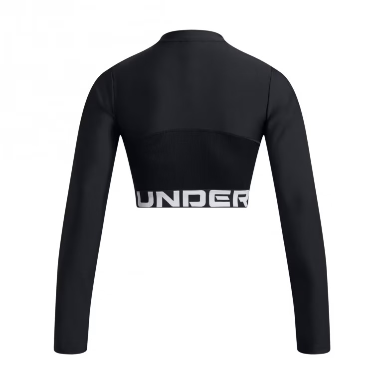 UNDER ARMOUR LONGSLEEVE DAMSKI Heatgear RIB 1/4 ZIP 001