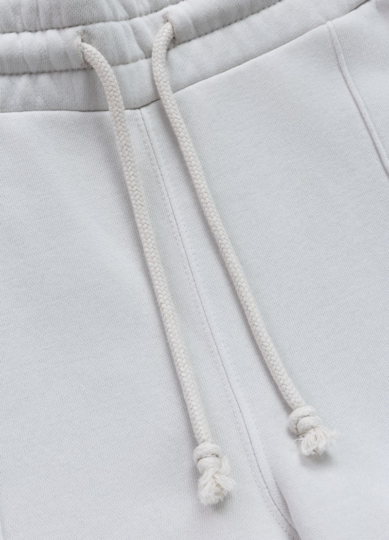 PIT BULL SPODNIE DRESOWE LOVIA WIDE LEG WHITE STONE